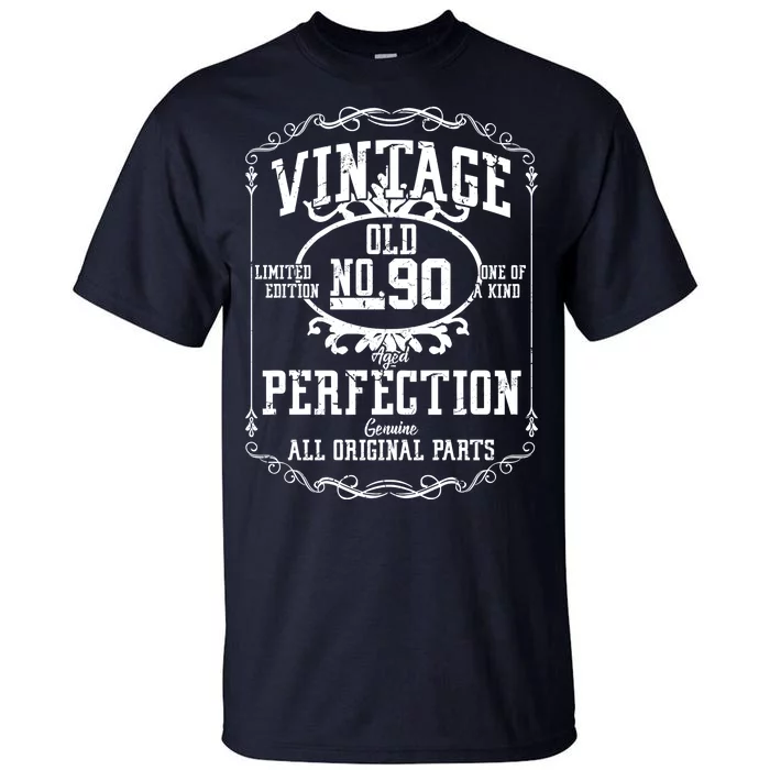 90th Birthday Genuine All Original Parts Tall T-Shirt