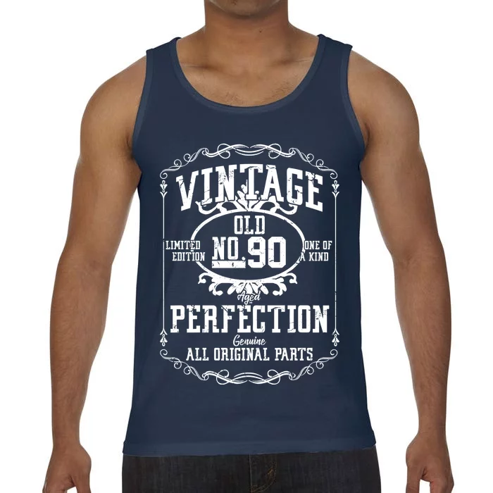 90th Birthday Genuine All Original Parts Comfort Colors® Tank Top