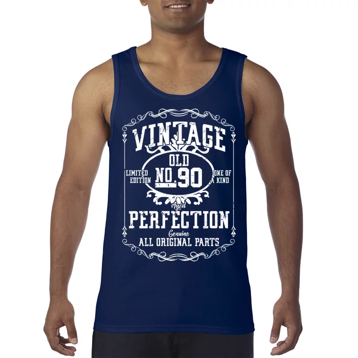 90th Birthday Genuine All Original Parts Tank Top