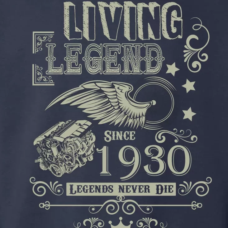 90th Birthday Legend Since 1930 Toddler Hoodie