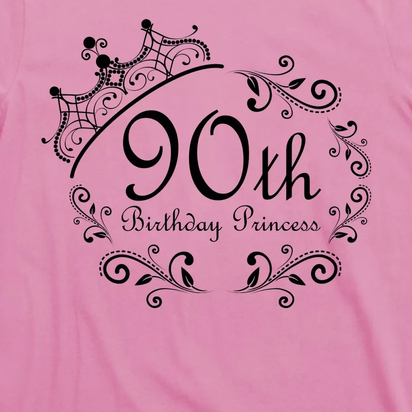 90th Birthday Princess T-Shirt