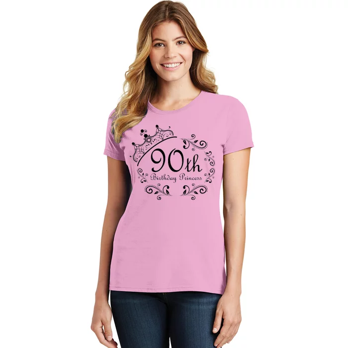 90th Birthday Princess Women's T-Shirt