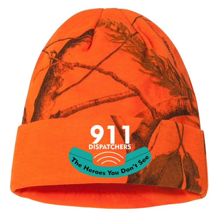 911 Dispatcher The Heroes You Don't See Kati - 12in Camo Beanie