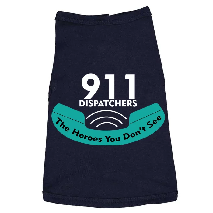 911 Dispatcher The Heroes You Don't See Doggie Tank