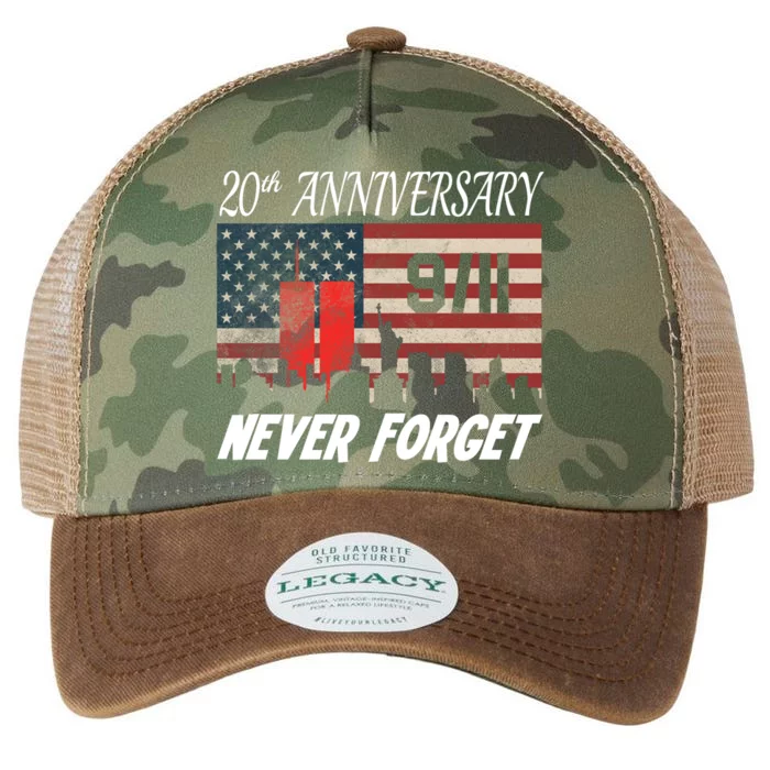 9/11 20th Anniversary Legacy Tie Dye Trucker Hat