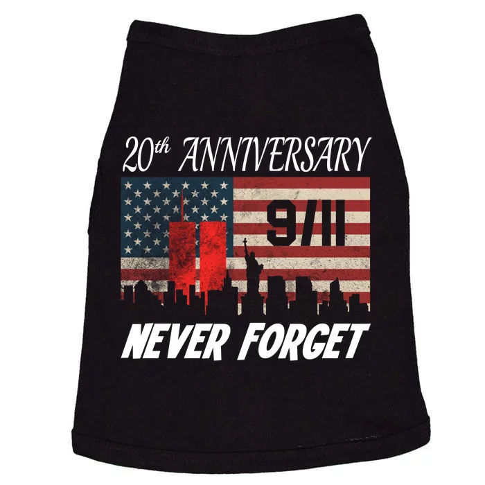 9/11 20th Anniversary Doggie Tank