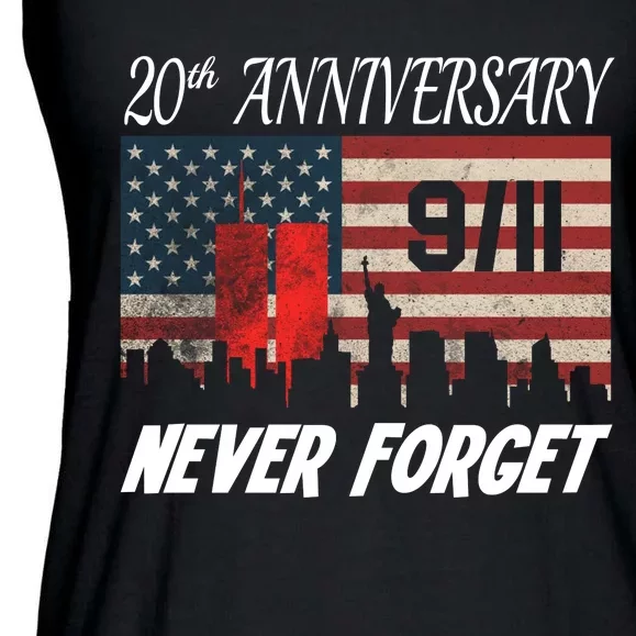 9/11 20th Anniversary Ladies Essential Flowy Tank