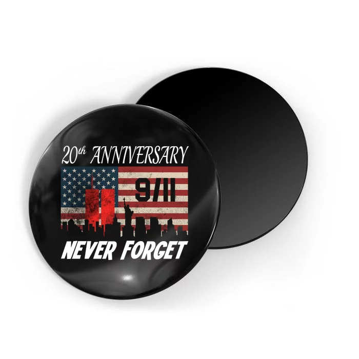 9/11 20th Anniversary Magnet