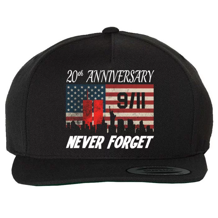 9/11 20th Anniversary Wool Snapback Cap