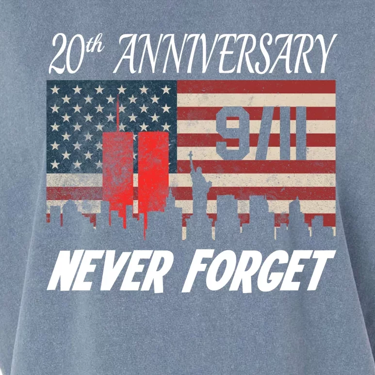 9/11 20th Anniversary Garment-Dyed Women's Muscle Tee