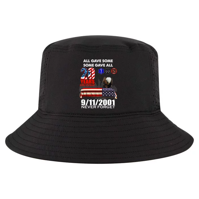 9/11/2001 20th Anniversary Never Forget Cool Comfort Performance Bucket Hat