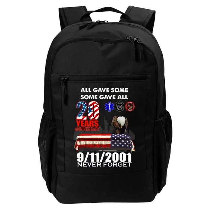 9/11/2001 20th Anniversary Never Forget Daily Commute Backpack