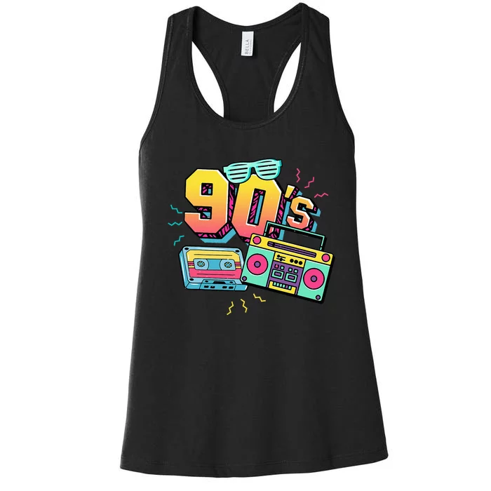 90S Women's Racerback Tank