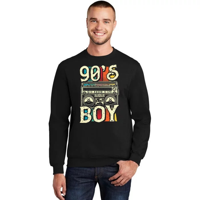 90s Boy 1990s Retro Party Tall Sweatshirt