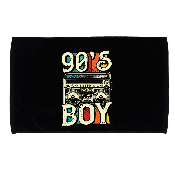 90s Boy 1990s Retro Party Microfiber Hand Towel