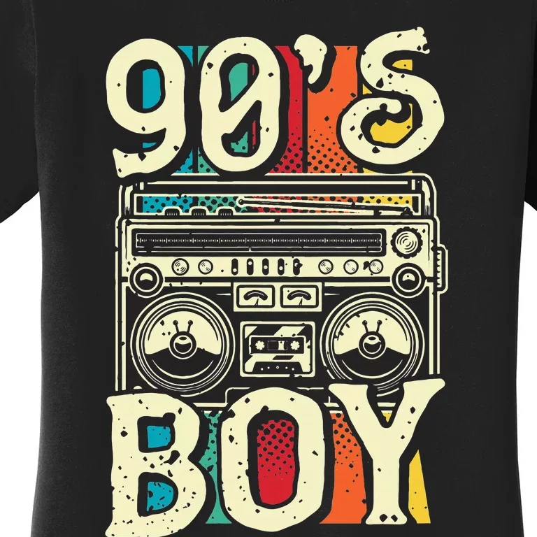 90s Boy 1990s Retro Party Women's T-Shirt