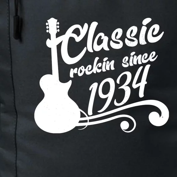 90th Birthday Classic Rockin Since 1934 Daily Commute Backpack