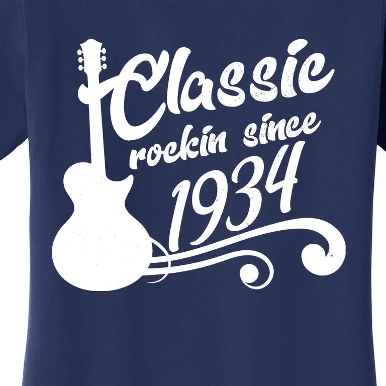 90th Birthday Classic Rockin Since 1934 Women's T-Shirt