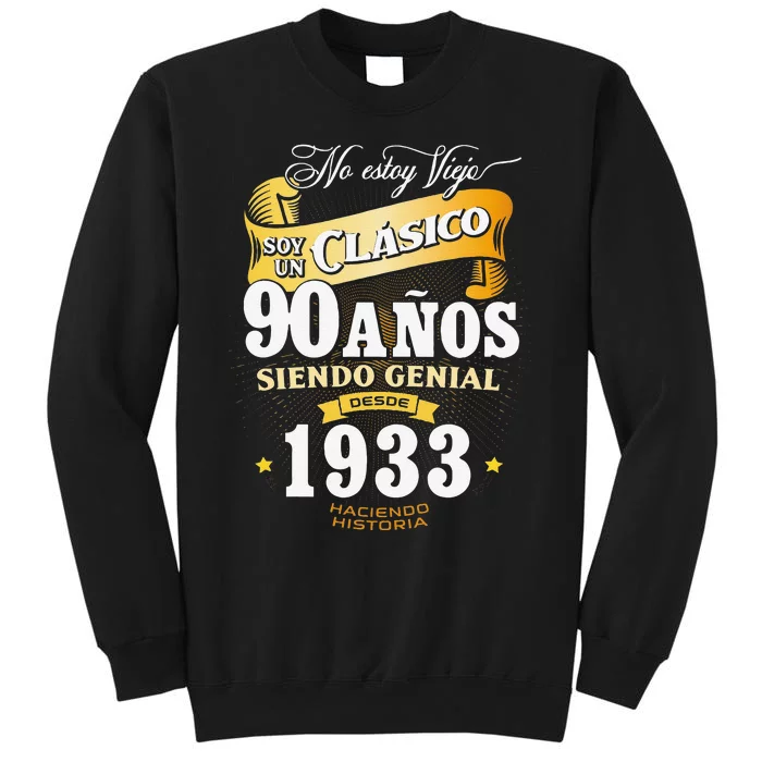 90th Birthday Gift For In Spanish Regalo Cumpleanos 90 Sweatshirt