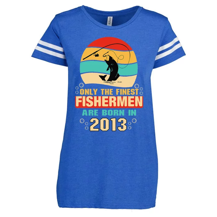 9th Birthday Gifts For 9 Year Old Fishing Fishermen 2013 Enza Ladies Jersey Football T-Shirt