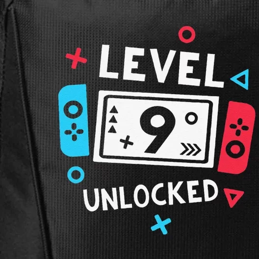 9th Birthday Level 9 Unlocked Video Game Party City Backpack