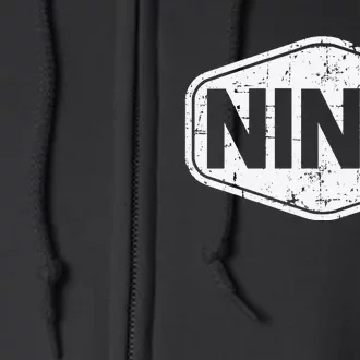 9th Birthday of 9 years old nine Full Zip Hoodie