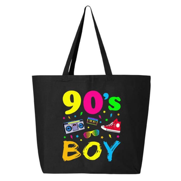 90's Birthday Party Costume Retro Vintage Gift 25L Jumbo Tote