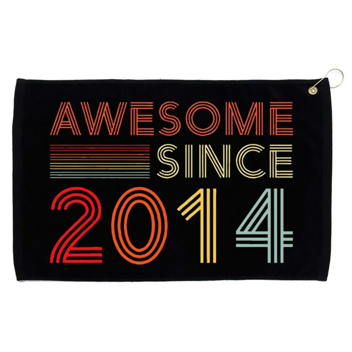 9yr BDay Son Boy Funny 2014 9th 9 Year Old Birthday Grommeted Golf Towel