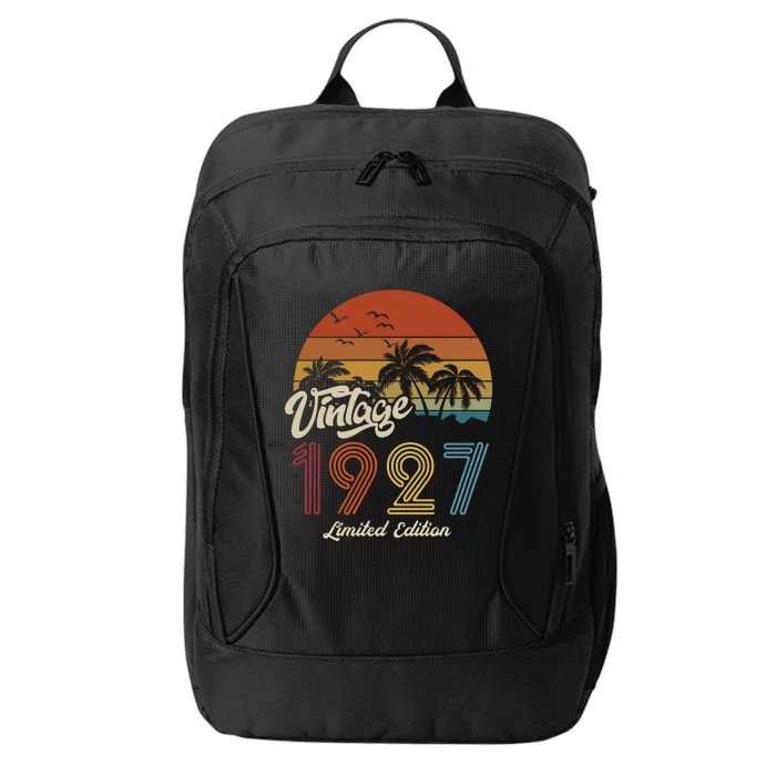 96th Birthday Vintage Limited Edition 1927 City Backpack