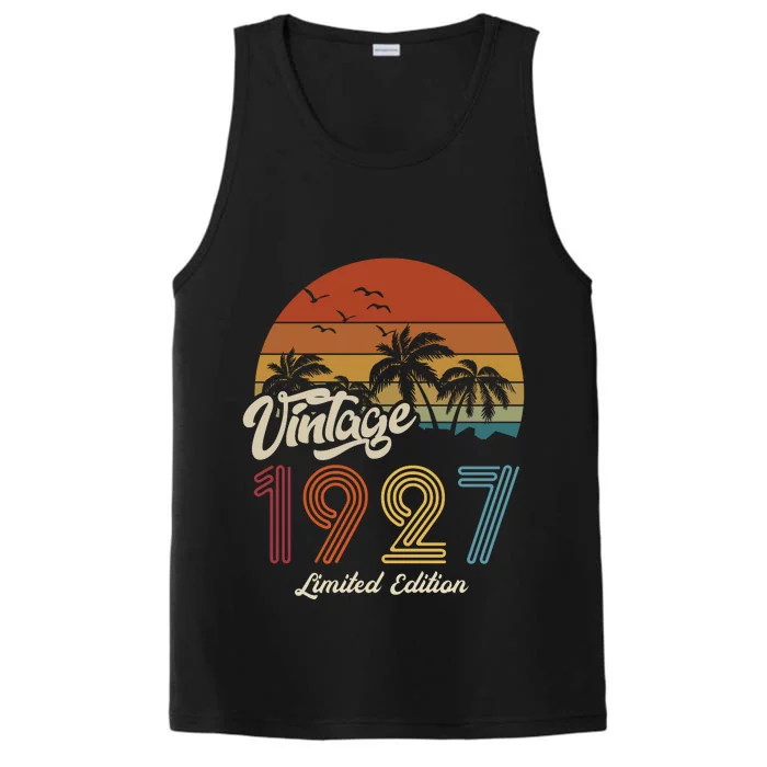 96th Birthday Vintage Limited Edition 1927 Performance Tank