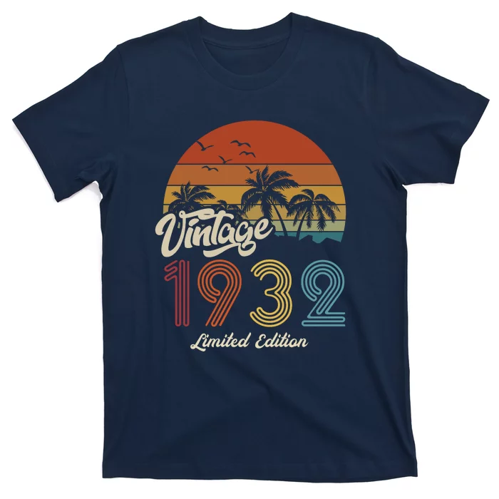 91st Birthday Vintage Limited Edition 1932 T-Shirt