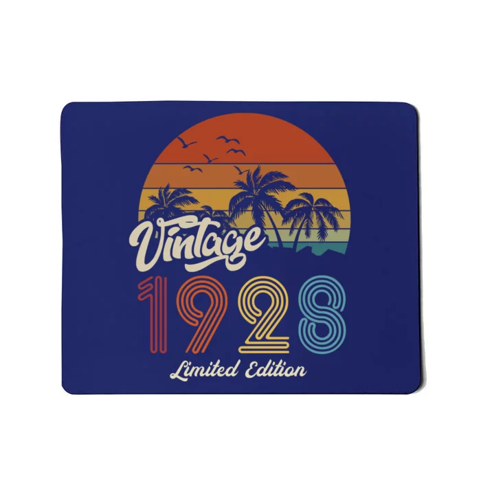 95th Birthday Vintage Limited Edition 1928 Mousepad