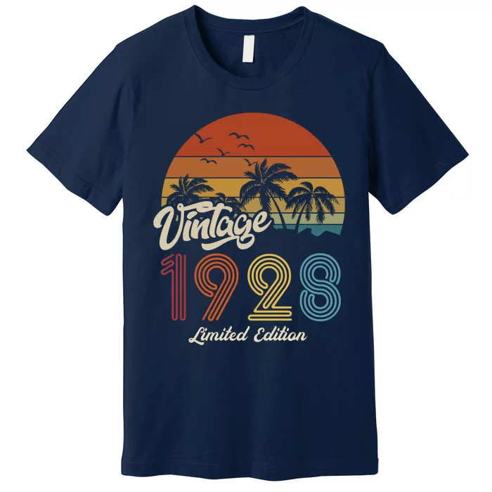 95th Birthday Vintage Limited Edition 1928 Premium T-Shirt