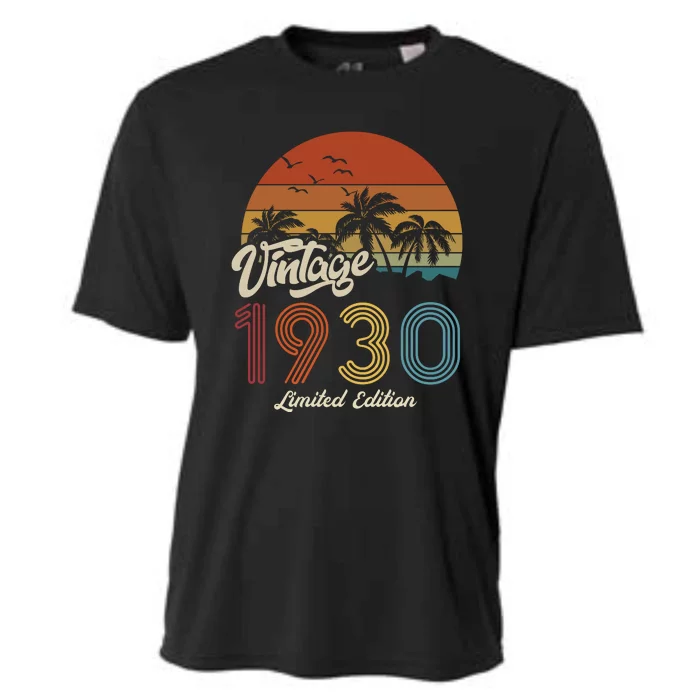 93rd Birthday Vintage Limited Edition 1930 Cooling Performance Crew T-Shirt