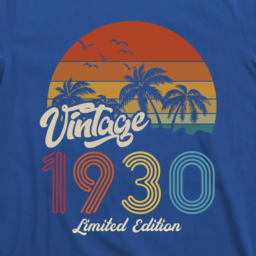 93rd Birthday Vintage Limited Edition 1930 T-Shirt