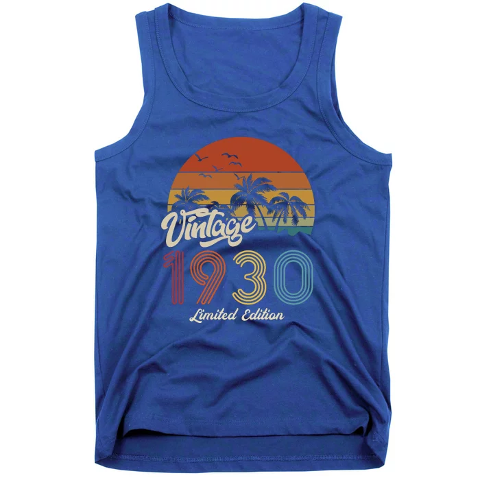 93rd Birthday Vintage Limited Edition 1930 Tank Top