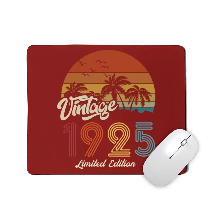 98th Birthday Vintage Limited Edition 1925 Mousepad