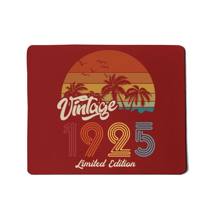 98th Birthday Vintage Limited Edition 1925 Mousepad