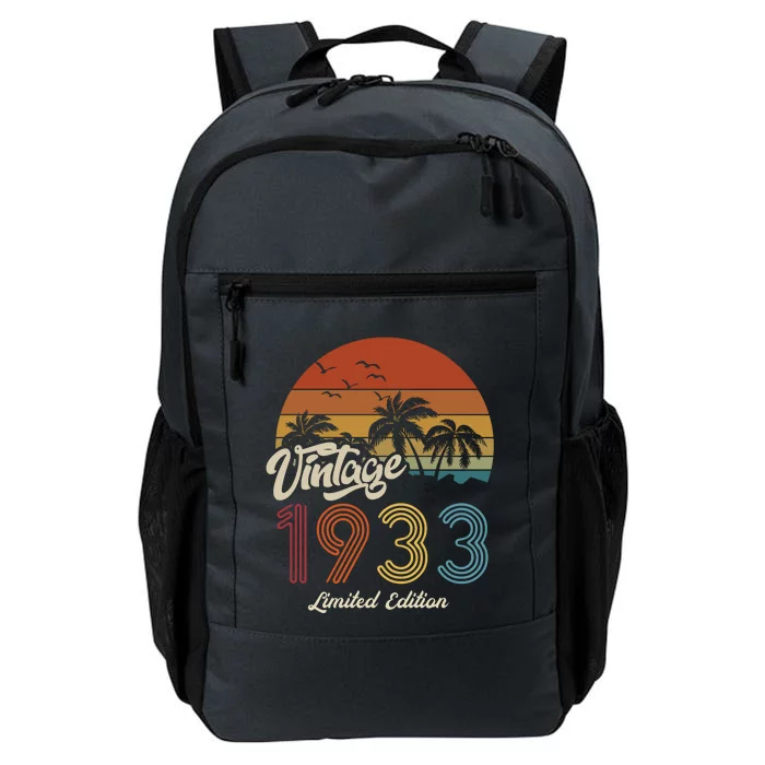 90th Birthday Vintage Limited Edition 1933 Daily Commute Backpack