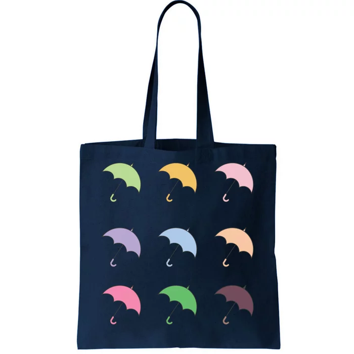 9 Cute Doodle Umbrella Pack Tote Bag