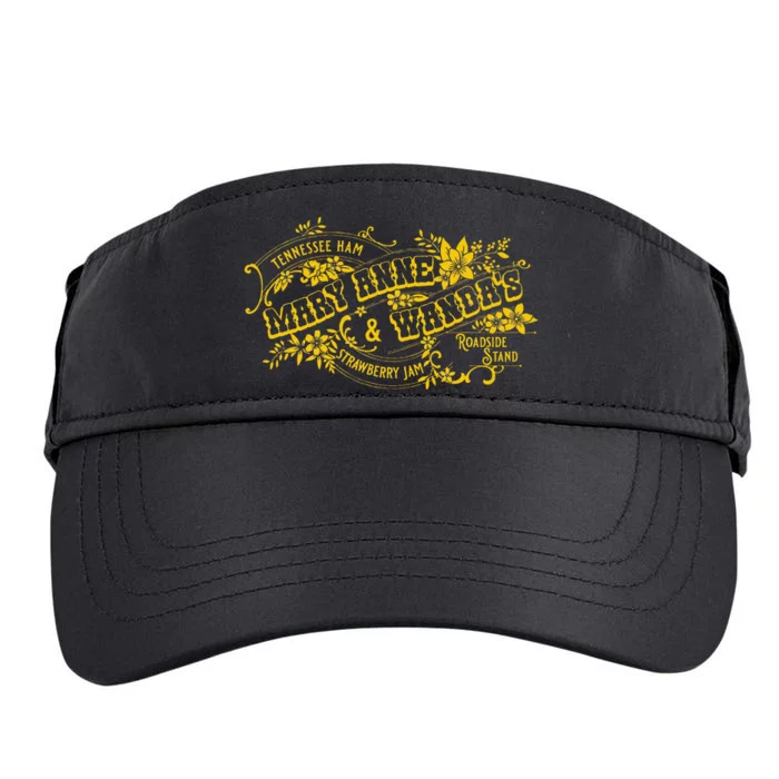 90’S Country Mary Anne And Wanda’S Road Stand Funny Earl Adult Drive Performance Visor