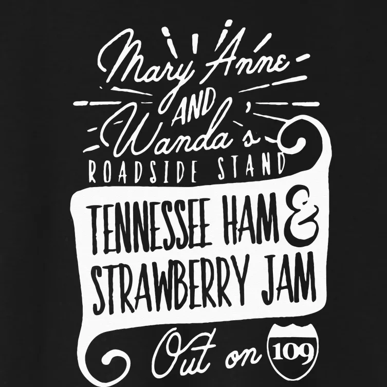 90s Country Mary Anne And Wanda Road Side Stand Earl Women's Crop Top Tee