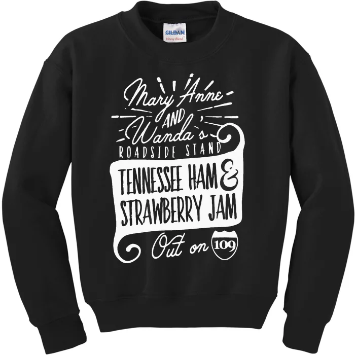 90s Country Mary Anne And Wanda Road Side Stand Earl Kids Sweatshirt