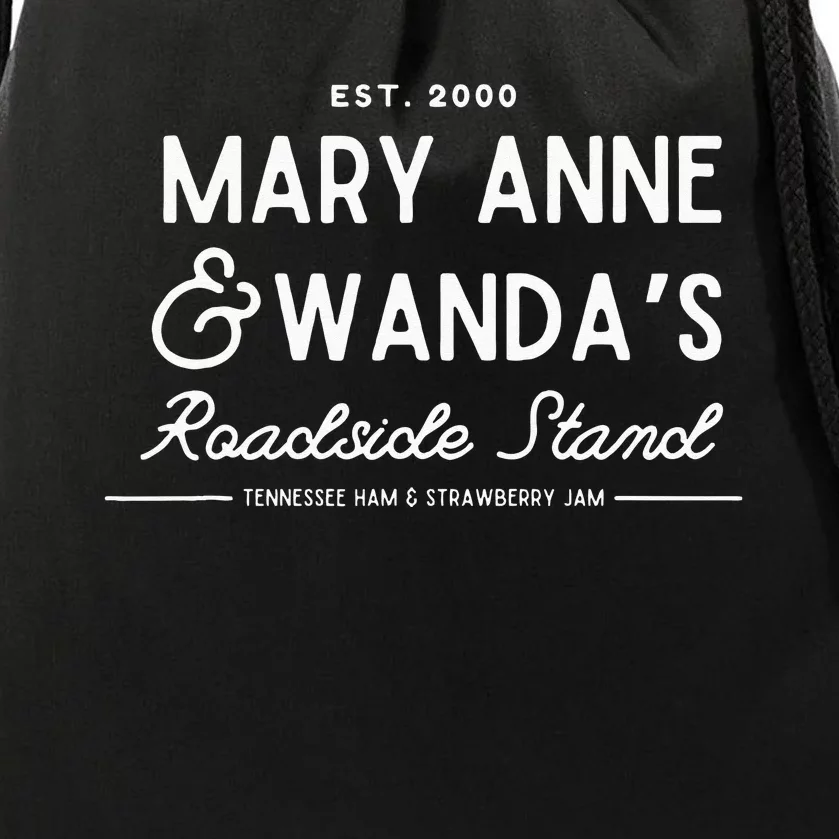 90’s Country Mary Anne And Wanda’s Road Stand Funny Earl Drawstring Bag