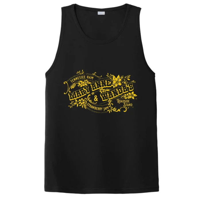 90’S Country Mary Anne And Wanda’S Road Stand Performance Tank