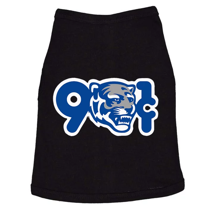 901 Cent Tigers Memphis Basketball Doggie Tank