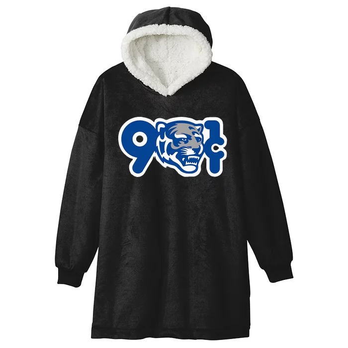 901 Cent Tigers Memphis Basketball Hooded Wearable Blanket