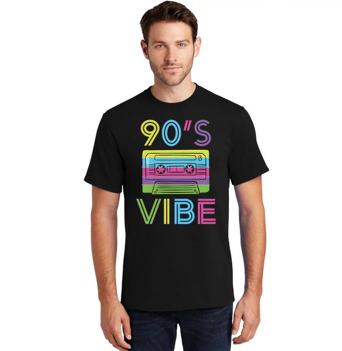 90S Cassette Vibe Retro Vintage Tall T-Shirt