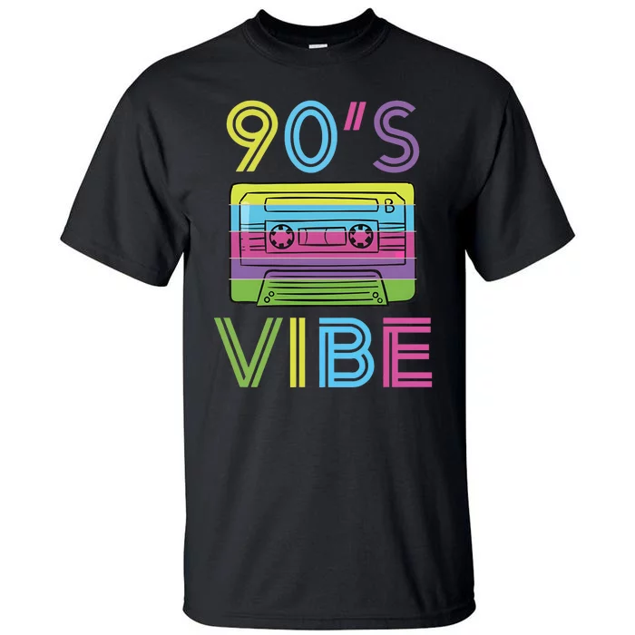 90S Cassette Vibe Retro Vintage Tall T-Shirt