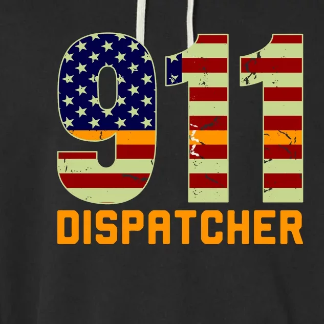 911 Dispatcher Garment-Dyed Fleece Hoodie